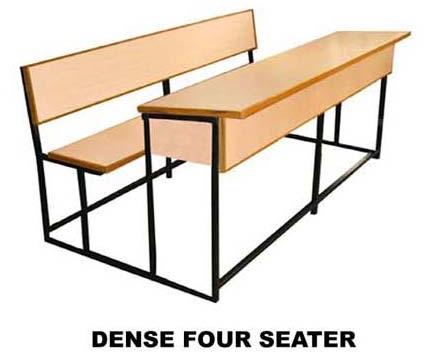 Dense Four Seater School Furniture