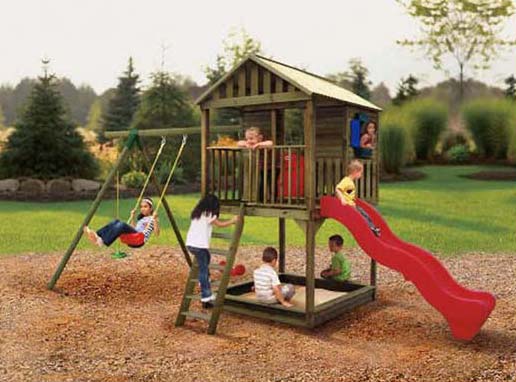Junior Garden Combination - Play House
