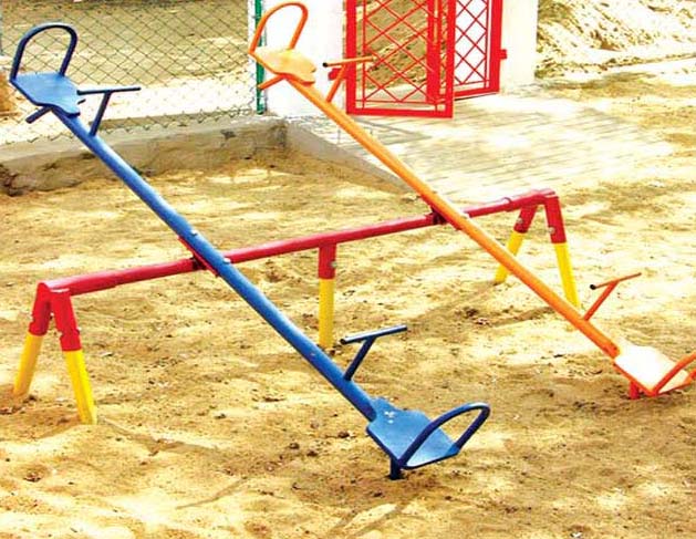 Playground see saw