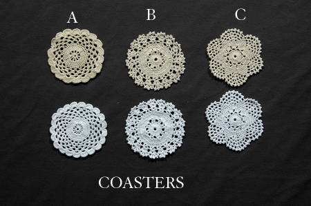 Crochet Lace Coasters