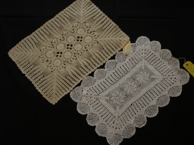 BALAJI Rectangular table place mats, for Homes, Style : Crochet