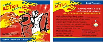 Herbal Action Candy, Candy