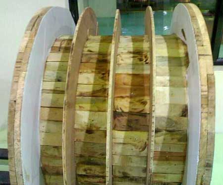 Amorre Superior quality timbers Wooden Cable Drum-03