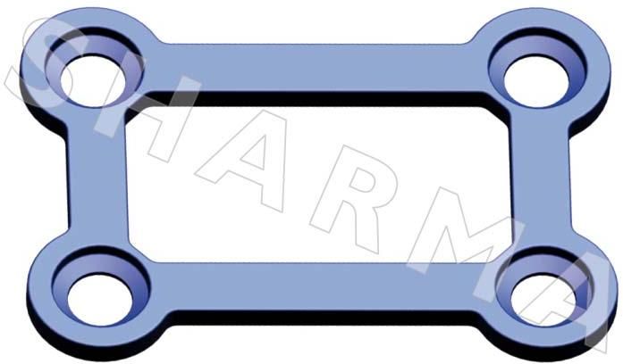 3 Dimensional Boneplate Rectangular Segments