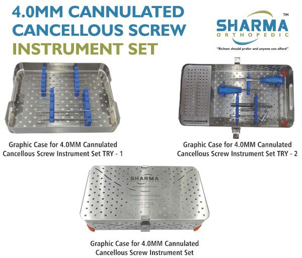 Cannulated Cancellous Screw Instrument Set