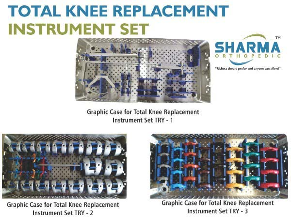 Total Knee Replacement Instrument Set