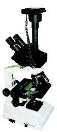 Trinocular  Research Microscope With Digital Camera