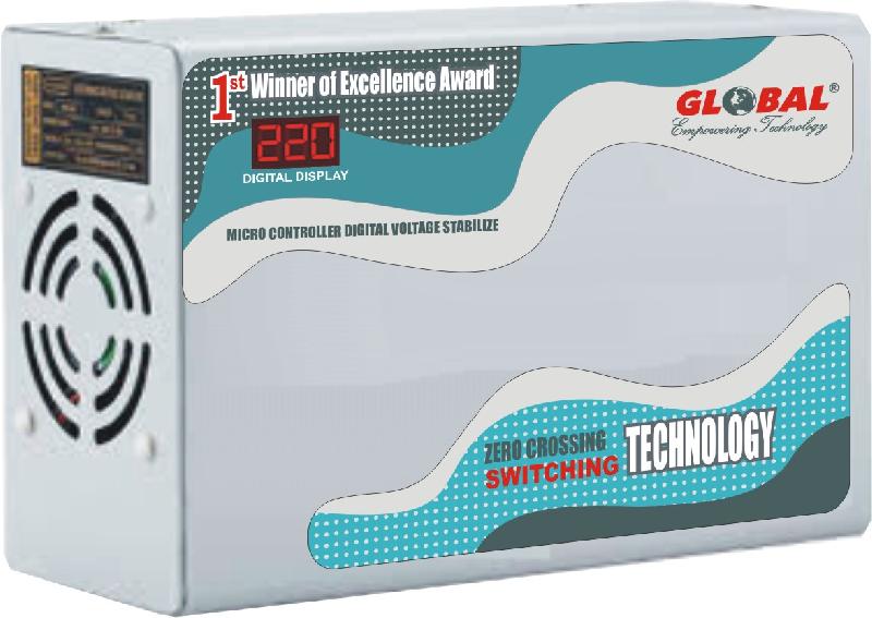 Global 4-5 KVA Voltage Stabilizer, for Home Appliances