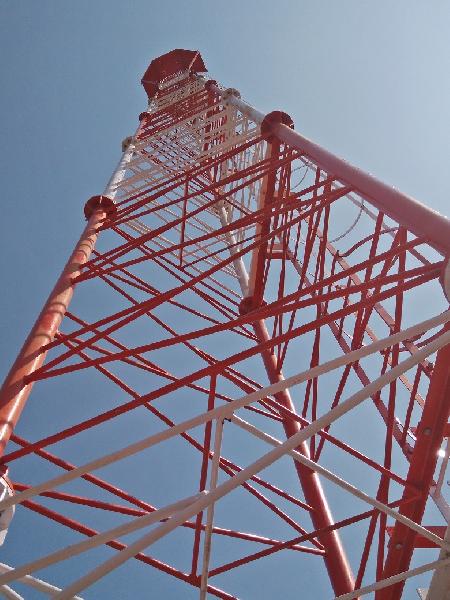 Triangular Low carbon steel Light weight Towers