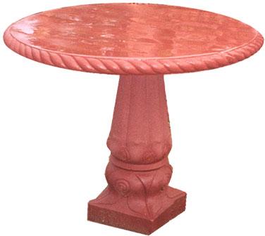 Red Sandstone Table - 012