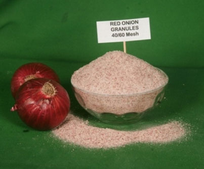 BOOM dehydrated red onion granules
