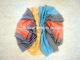 Cotton Polyester Mix Color Scarves, Size : Multisizes, 70*180CM
