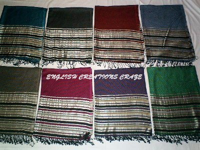 Viscose Designer Stoles - EC-1720 Cols