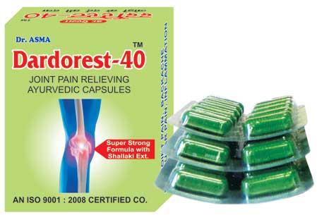 Dardorest-40 Pain Relief Capsules