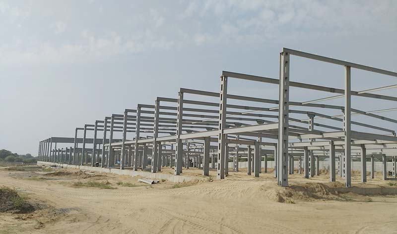 Pre & site Fabricated Steel structure