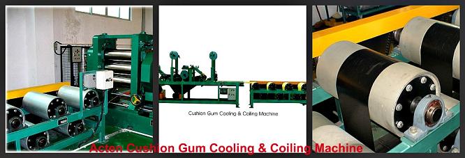 Cushion Gum Cooling and Coiling Machine