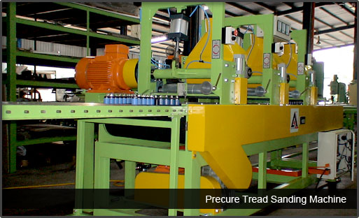 Tread Liner Sanding Machine