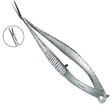 MI - 843  Vannas Capsulotomy Scissors