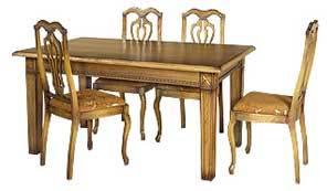 Wooden Dining Table Set Sa-wdts-01