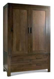 Hinged Door Polished Wooden Wardrobe-06, for Office Use, Industrial Use, Home Use, Pattern : Plain