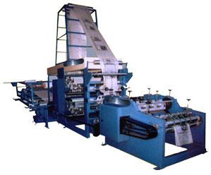 4/6 Colour Flexographic Woven Sack Printing & Cutting Machine