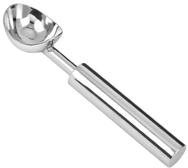 Polished Stainless Steel Ice Cream Scoop, Feature : Fine Finished, Light Weight