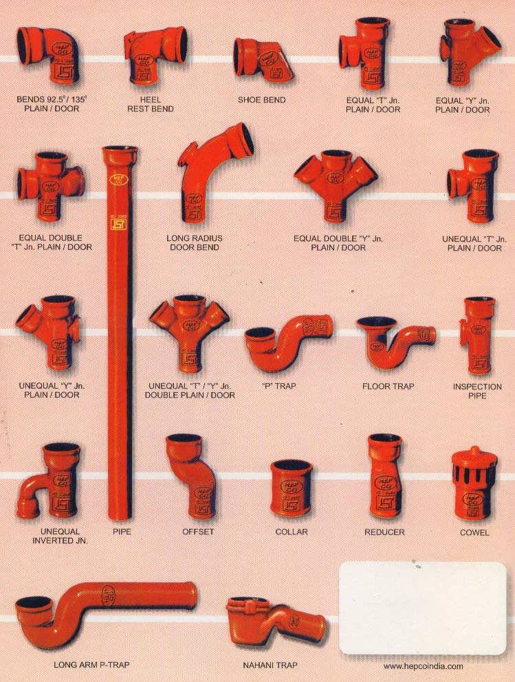 U Shape Polished Cast Iron Pipe Fittings, for DWV, Certification : ISI Certified