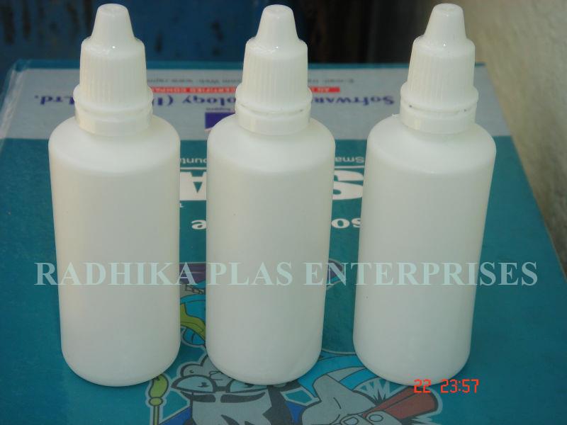 50ml - 100ml Dropper Bottles, Plastic Type : LDPE/HDPE