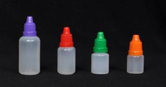 RADHIKA homeopathic transparent dropper bottles