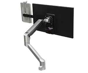 CONCEALED CABLE MONITOR ARM