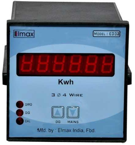 Single Kwh Meter led display