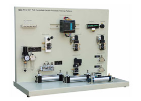 PLC Controlled Electro Pneumatic Training Platform