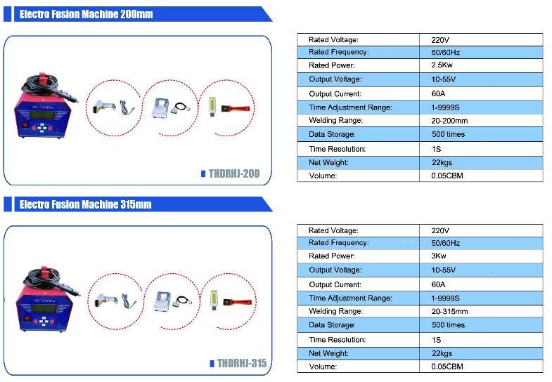 electro fusion welding machine