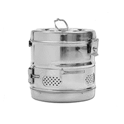 HOSPITAL DRESSING DRUMS STAINLESS STEEL