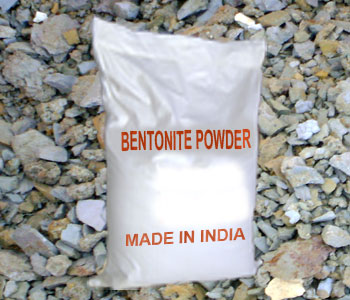 Bentonite powder