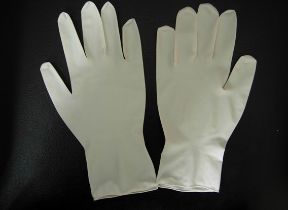 latex surgical gloves