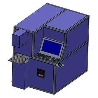 Electric 100-200kg Diode Laser Marking Machine, Production Capacity : 1000/hr, 1500hr, 2000hr/2500/hr