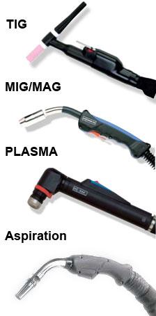 Torches-plasma,Tig, Mig