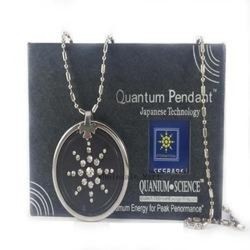 diamond scalar energy pendant