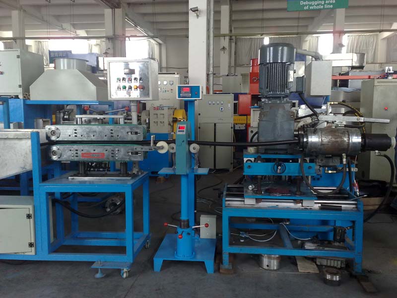 Knitted Rubber Tube Machine