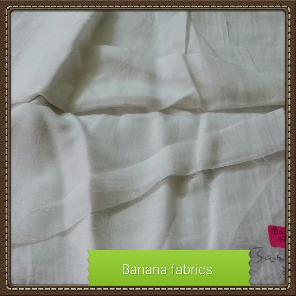 Banana fibber fabric