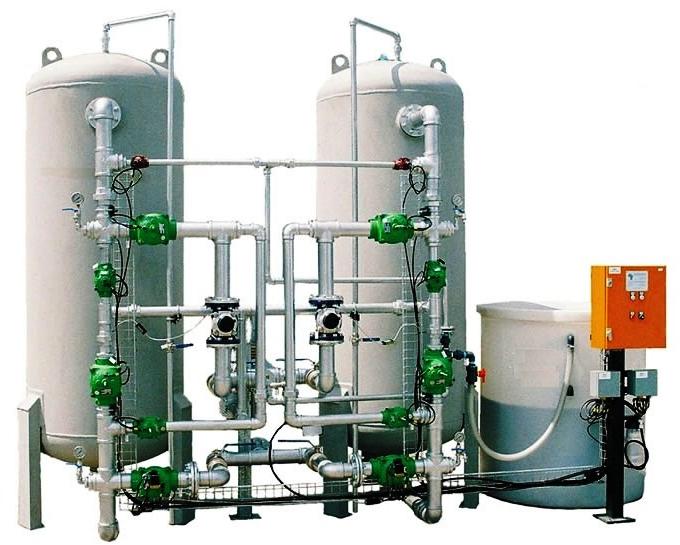 water softener plant