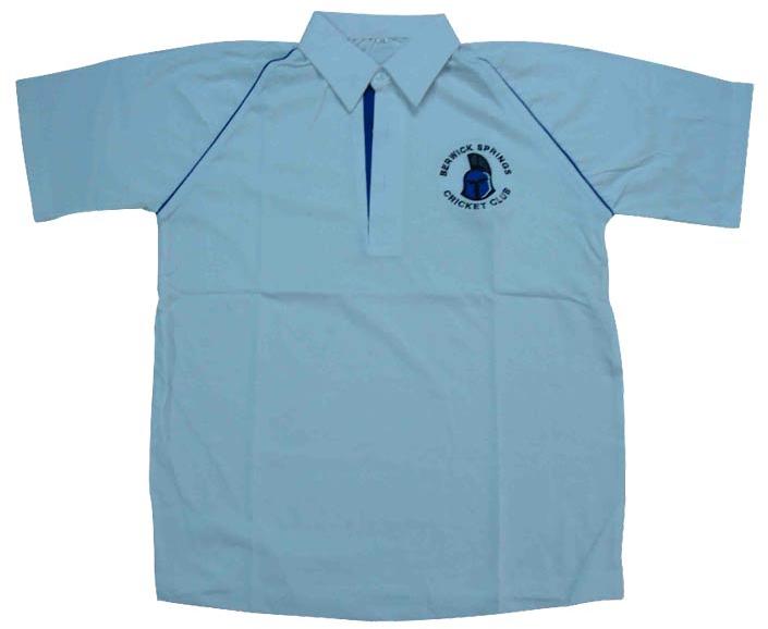 Half Sleeves Polyester Cool Dry Cricket Tshirt