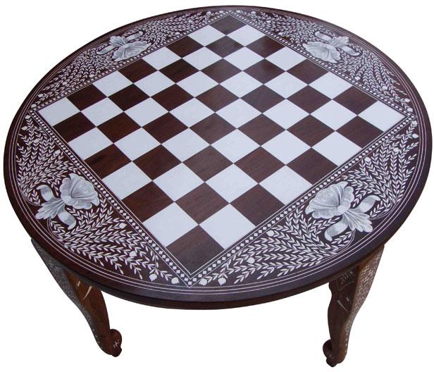 GAMA Round Chess Table