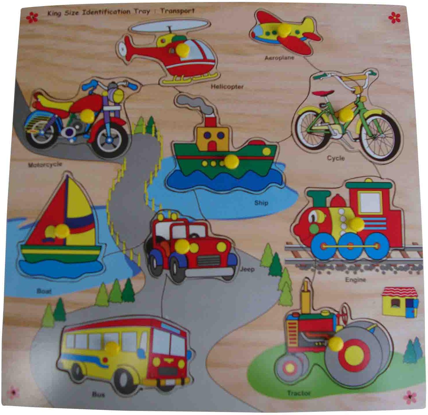 GAMA wooden Transport Puzzle