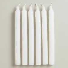 White Candles, House Candles