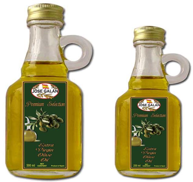 Extra Virgin Olive Oil Glass Galone Bottles