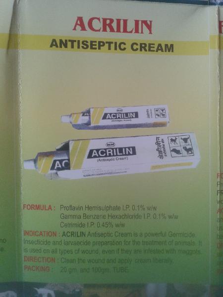 Acrilin antiseptic cream 20 gm / 100 gm