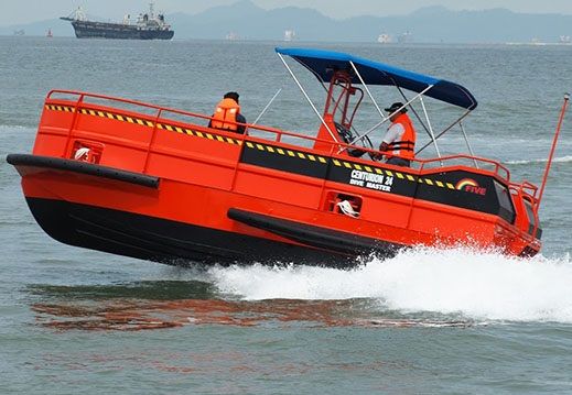 26fts Fast Dive Support Boat - Aluminium Boat - Centurion 26 Workboat