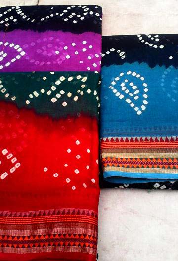 Gadhwal border cotton saree, for Easy Wash, Dry Cleaning, Width : 5.5 Meter
